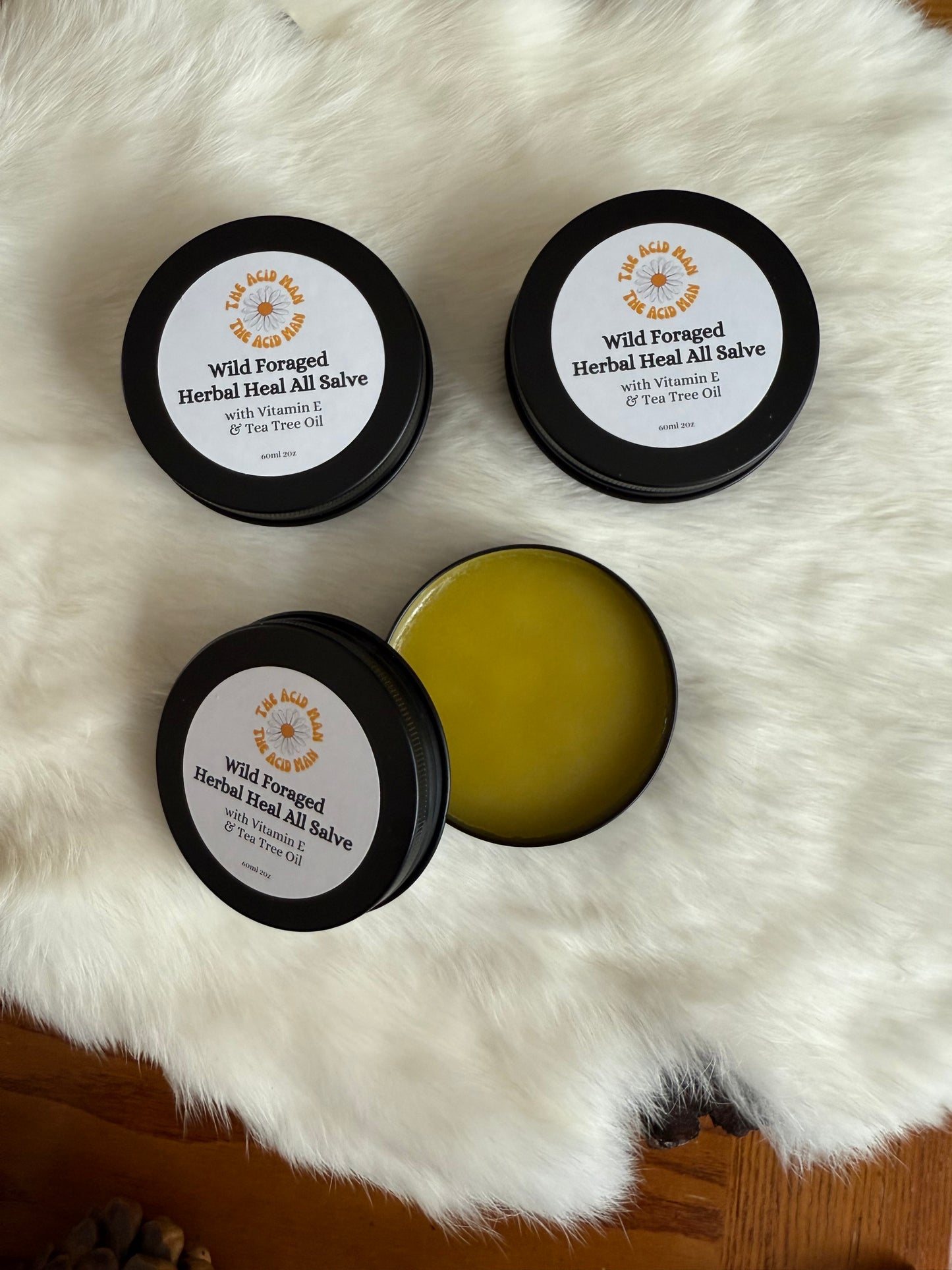 Wild Foraged Herbal Heal All Salve