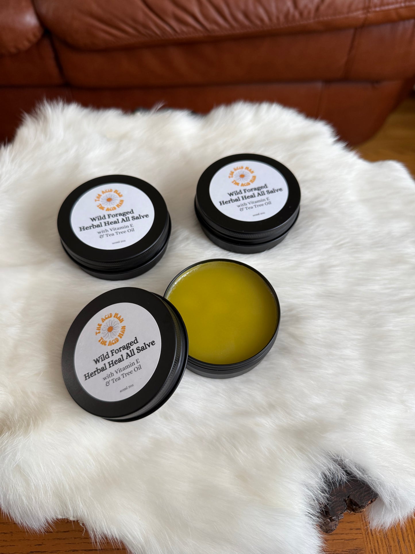 Wild Foraged Herbal Heal All Salve
