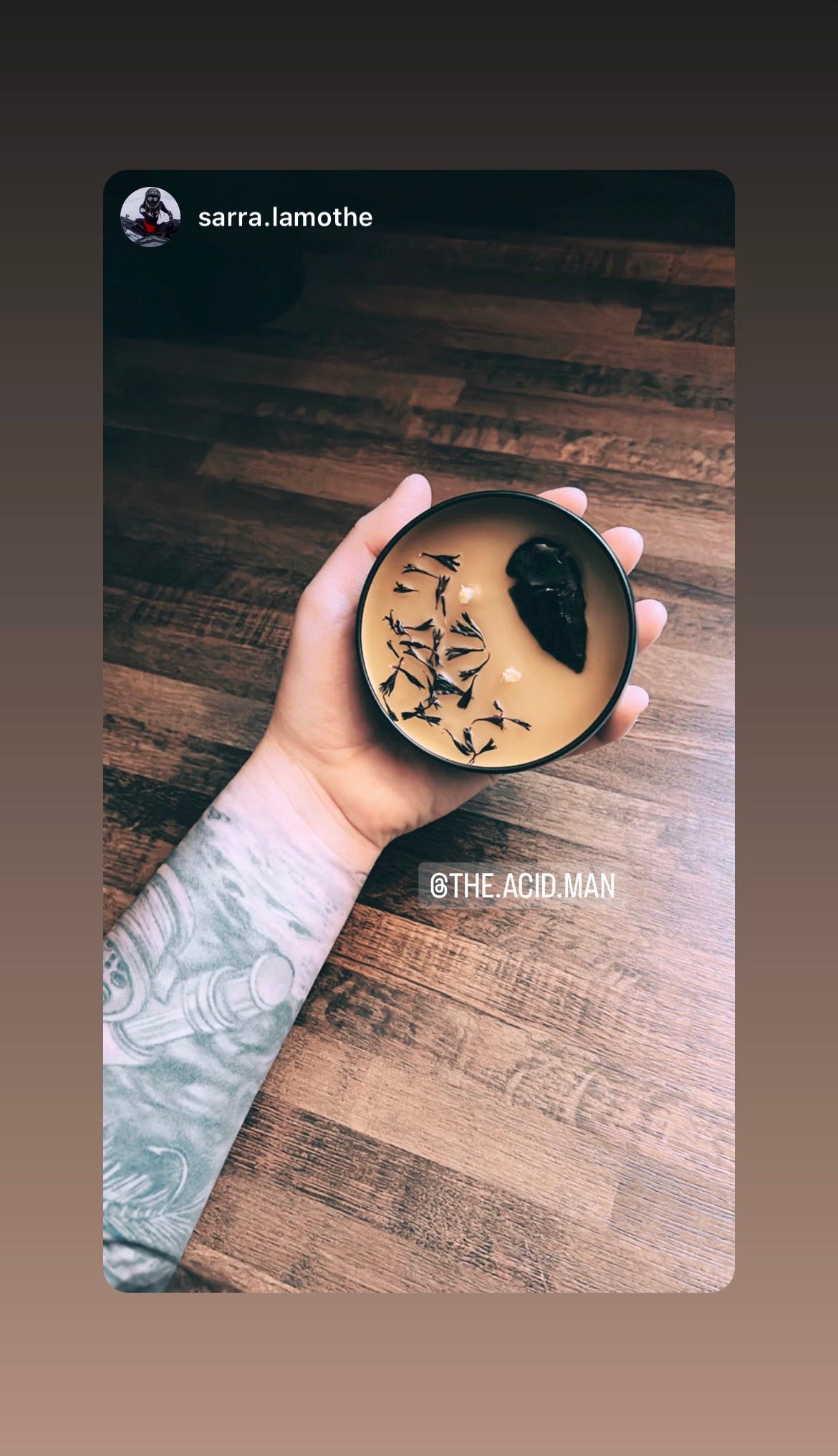 Arrowhead Obsidian Candles