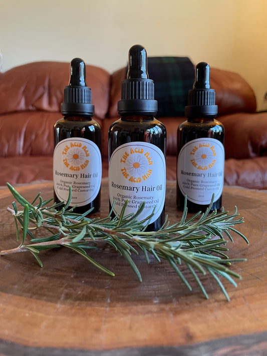 Organic Rosemary Hair Oil 2oz